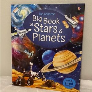 New🌈 The Usborne Big Book of Stars & Planets solar system